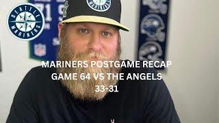 Seattle Mariners Postgame Recap: THEY DID IT!!!! (33-31)