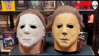 A Comparison Between The  Halloween 2 Michael Myers Masks from Trick Or Treat Studios