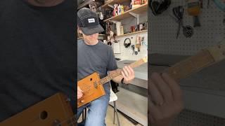 New Orleans Cigar Factory Cigar Box Guitar #cigarboxguitar #cbg #3stringguitar #guitar