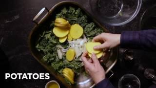 Cigna Healthy Recipe | Roasted Chicken Legs with Potatoes and Kale