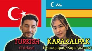 Similarities Between Turkish and Karakalpak