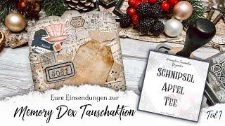 Junk Journal / deutsch / Eure Einsendungen für Dezember Teil 1 / #memorydexparty