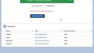 LWC CSV File Uploader and Create Records