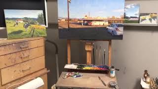 Timothy Horn Artist Studio tour