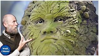 Why is this Green Faced Man EVERYWHERE? - The Mystery of the 'Green Man'