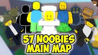 [MAIN MAP] How to get ALL 57 NOOBIES in Find the Noobies | Roblox