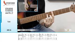 Guitar technical exercises - Level 3 - Grade 7 - Stylistic study 2 Chitarra (RSL Awards, Rockschool)