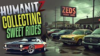 HumanitZ Survival Gameplay Car Collecting, Base Building, Zombie Smashing!