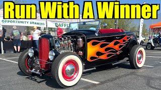 Run With A Winner 2024 Car Show & Drag Race At Irwindale Speedway