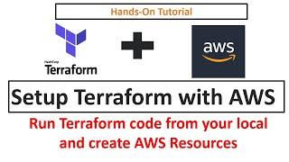 How to Setup Terraform with AWS in Windows | Run Terraform from local | Automate AWS Infrastructure