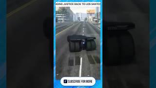 Bringing justice back to Los Santos like a true vigilante! ️ #GTA5 #GTAV #LosSantos #GamingShorts