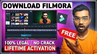 How to Download & Install Wondershare Filmora 13 in PC & Laptop (2024) | Filmora Free Download