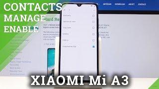 How to Copy Contacts on XIAOMI Mi A3 - Manage Contacts