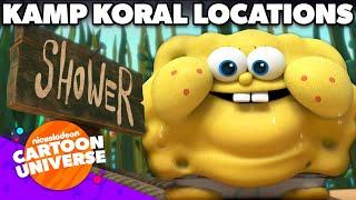 Every Location Ever in Kamp Koral!  | Nicktoons