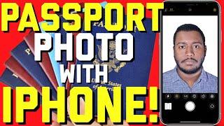 How To Take Passport Photo With iPhone