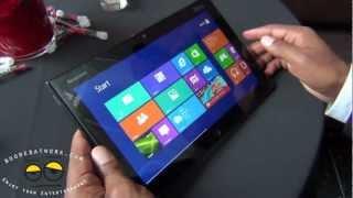 Lenovo ThinkPad Tablet 2 Hands-on- Windows 8