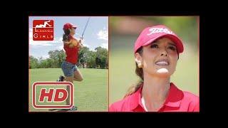 Marlene Favela Playing Golf - Telemundo Girls