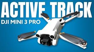 DJI Mini 3 Pro Active Track Test | Vertical Mode Tracking?