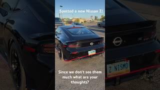 Spotted a Nissan Z! Would you own one? #nissan #nismo #nissanz #reels #cars #cartok #drift #stance