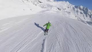 Schifahren Obertauern 13 2 2021