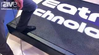 InfoComm 2018: Theatrixx Technologies Shows xVision Video Deck LED Floor Supporting Up To 1500 lbs