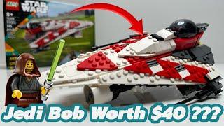 LEGO Jedi Bob Starfighter Review, Is Jedi Bob LEGO Star Wars worth the $40 price tag?