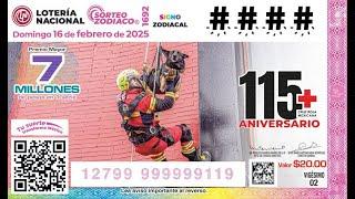 SORTEO ZODÍACO No. 1692: Celebrando el 115 Aniversario de la Cruz Roja ️