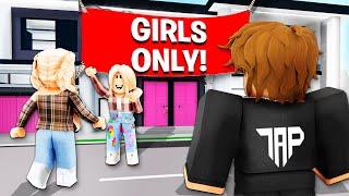 I Found an ALL GIRLS SLEEPOVER.. So I Went UNDERCOVER! (Brookhaven RP)