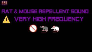 ️Rat & Mouse Repellent Sound Very High Frequency (9 Hours) 