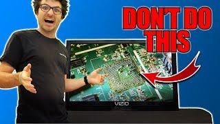 Vizio TV XVT373SV Mainboard Repair