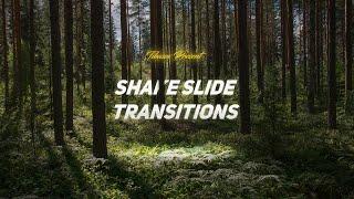 Shake Slide Transitions Premiere Pro Presets
