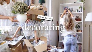 Unpacking + decorating the new apartment! The best part