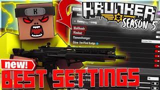 The BEST Settings For Krunker.io Season 5! (EXPLAINED)