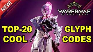 *NEW* TOP 20 WARFRAME COOL GLYPH CODES 2023! WARFRAME CODES - WARFRAME