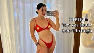 Bikini Try-On Haul: Exploring Transparent Swimwear Styles