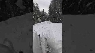 deep snow #snowwheeling #greatpnw #roxor #turbo #diesel