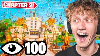 Mam 100 graczy, którzy wylądują w NOWEJ AGENCJI w Fortnite! (Rozdział 2 Remiks)