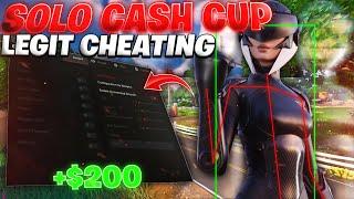 CHEATING With The BEST Fortnite CHEAT in Solo Cash cup …  ($100)