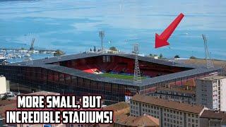 Small, but INCREDIBLE Football Stadiums in Europe Part 2!