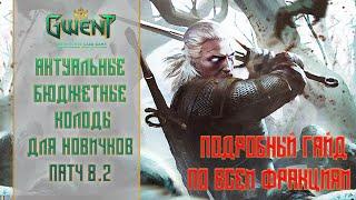 Гвинт / Gwent — Актуальные Бюджетные колоды для новичков. Патч 8.2. (Февраль 21). Путь новичка #10.