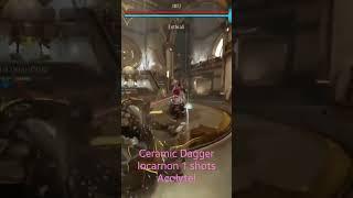 Warframe - Ceramic Dagger 1 shots Acolyte!