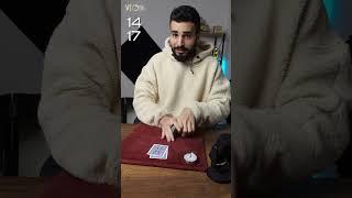 تعلم خدعة قوية بورق الشدة #shorts