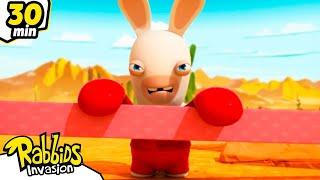 Rabbids are ready to fight for the Gold ! | RABBIDS INVASION | 30 Min Special Sport | Kids Cartoon