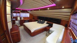 Ferretti custom line 94 Motor Yacht For Sale Interior video tour