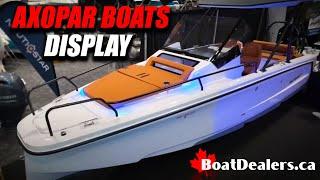 Axopar Boats Display at the Toronto International Boat Show