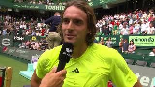 Stefanos Tsitsipas vs Darderi: 'It was nuts... I've been living with back problem for a long time'