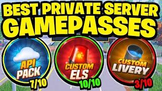 What Is The BEST PRIVATE SERVER GAMEPASS In ERLC? (Liberty County)