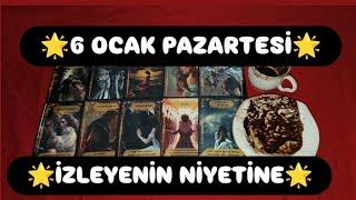 6 OCAK PAZARTESİ GÜNÜ İZLEYENİN NİYETİNE KAHVE VE TAROT FALI@hedefsizsiniz