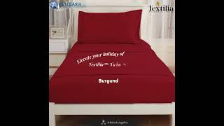 Textilia Twin Size 3 Piece Bedsheet Set