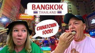 We Just Arrived! BANGKOK CHINATOWN ️ Street food & Hotel Tour